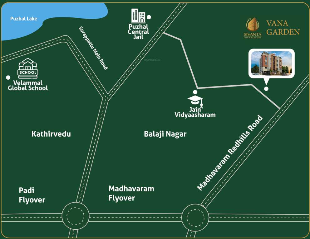  vana garden Location Plan