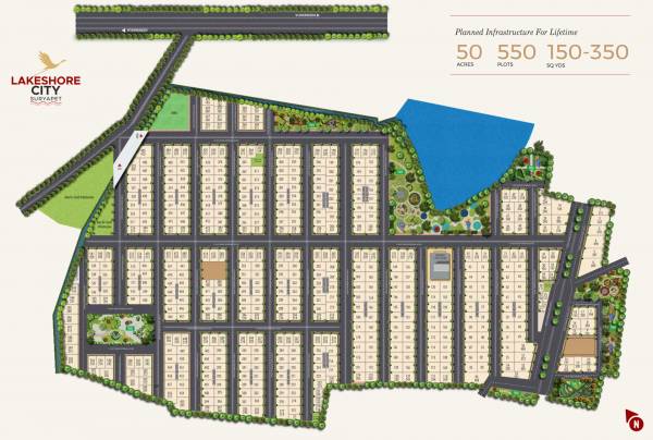  lakeshore-city Layout Plan