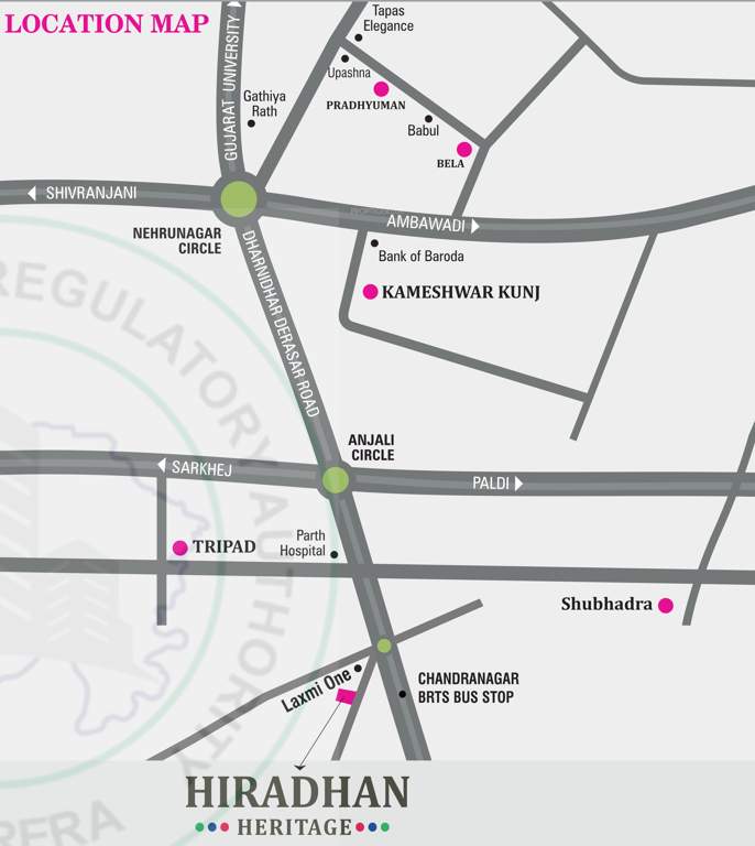  heritage Location Plan