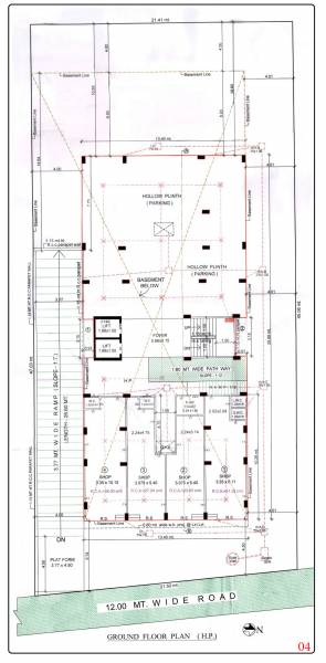  royal Royal Ground Floor Cluster Plan
