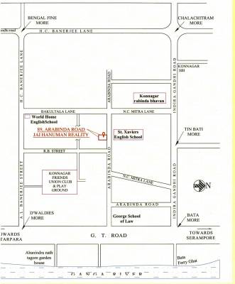  hanuman-apartment Location Plan
