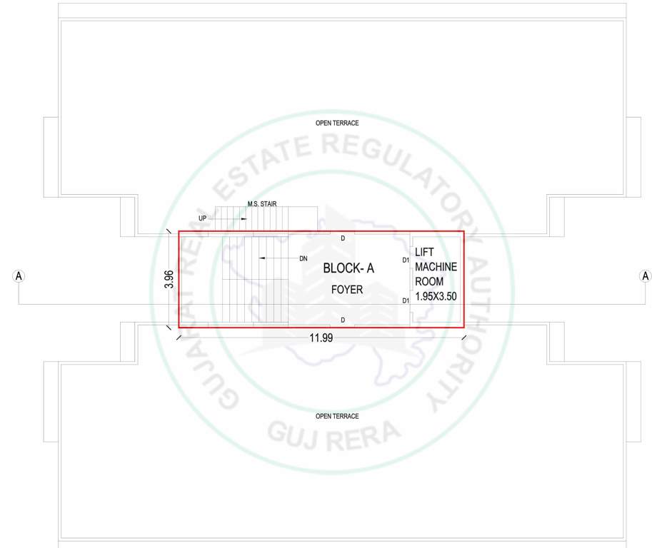  river avenue Block A Cluster Plan For Terrace Plan