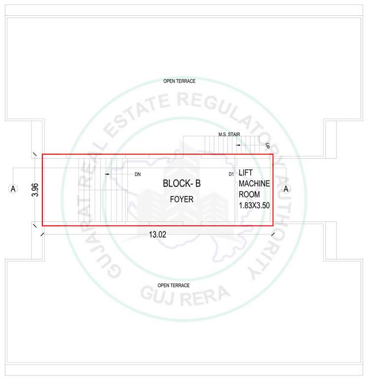  river avenue Block B Cluster Plan For Terrace Plan