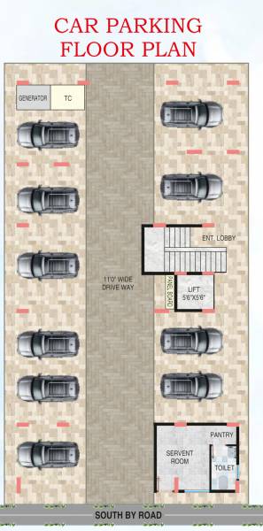  sai-enclave Sai Enclave Ground Cluster Plan