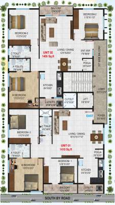  sai-enclave Sai Enclave Typical Cluster Plan