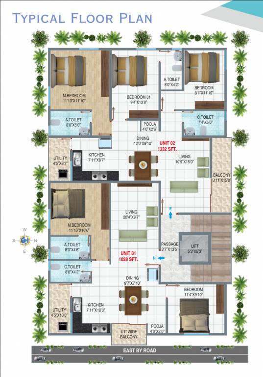  svasthi homes Homes Cluster Plan