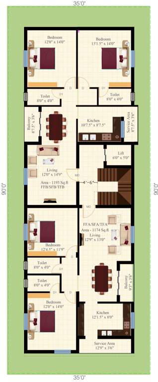  harmony Harmony Cluster Plan From 1st To 3rd Floor