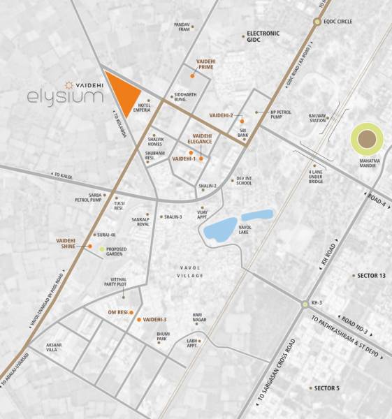  vaidehi-elysium Location Plan