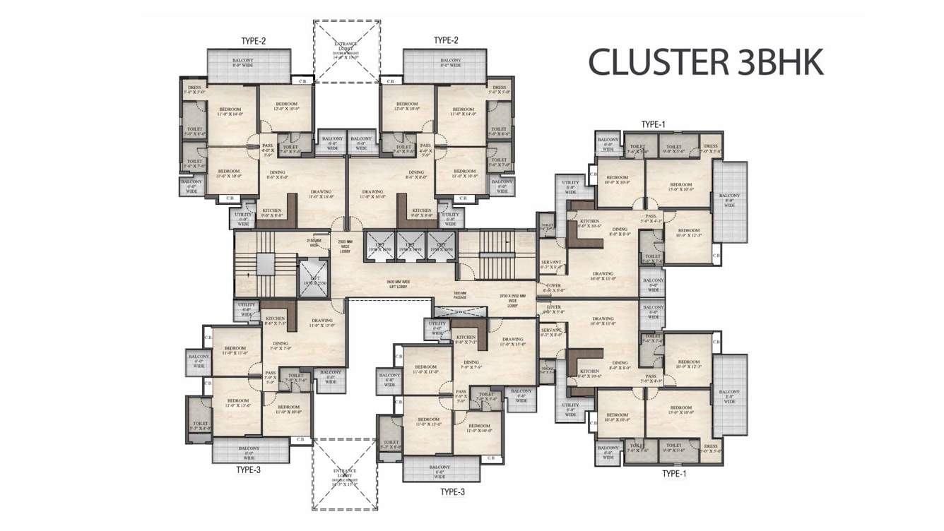  platinum Block B & C Cluster Plan