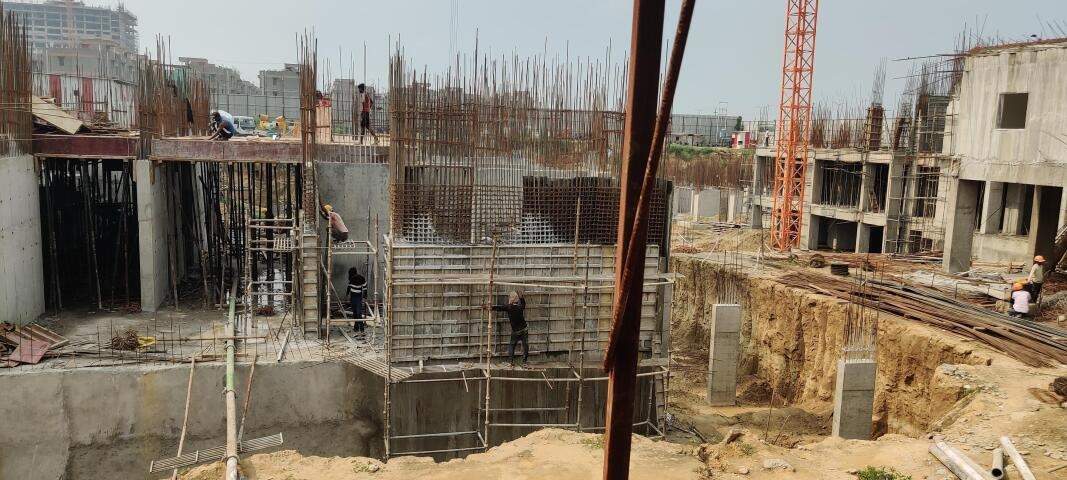  platinum Block A Construction Status Oct 24