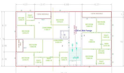  sri-satya-sai-residency Sri Satya Sai Residency Cluster Plan For Typical Floor Plan