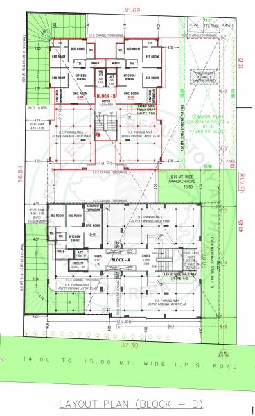  western-greens B Typical Cluster Plan