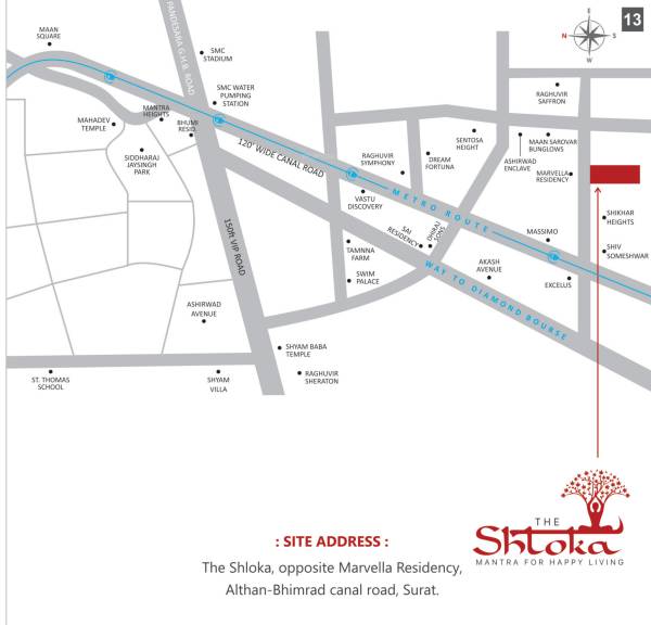  the-shloka Location Plan