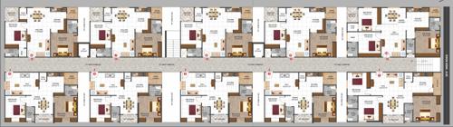  vasista-royal-heights Vasista Royal Heights Typical Floor Cluster Plan