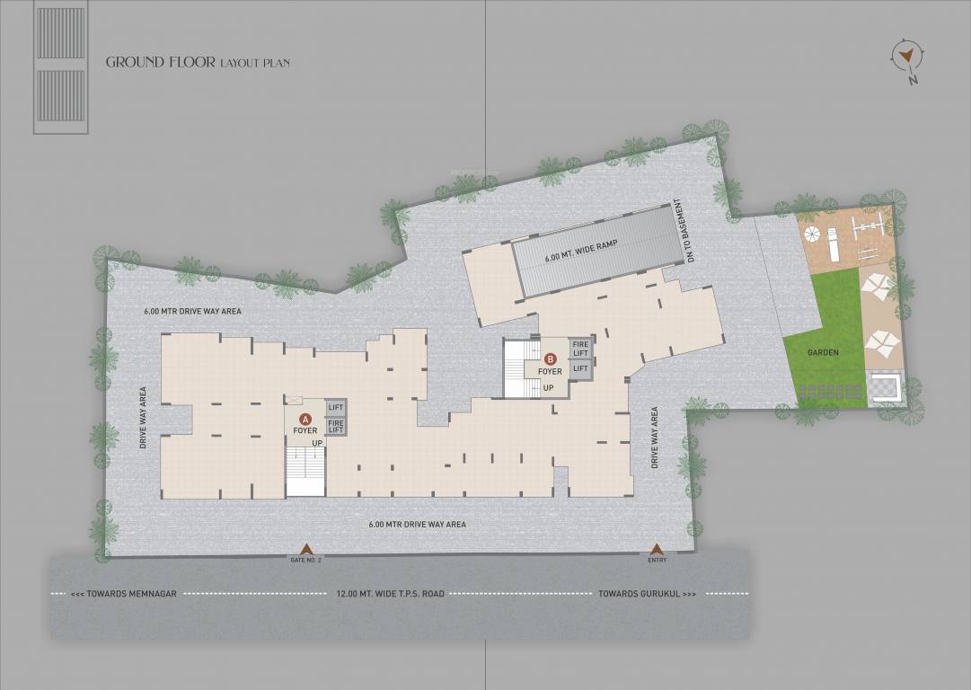  shruti apartment A Cluster Plan