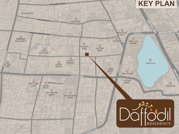 Location Plan daffodil-residency Location Plan