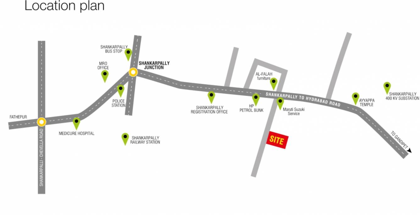  breezy homes Location Plan