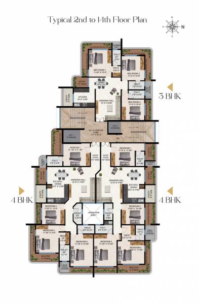  anjaneya-crest Anjaneya Crest Cluster Plan