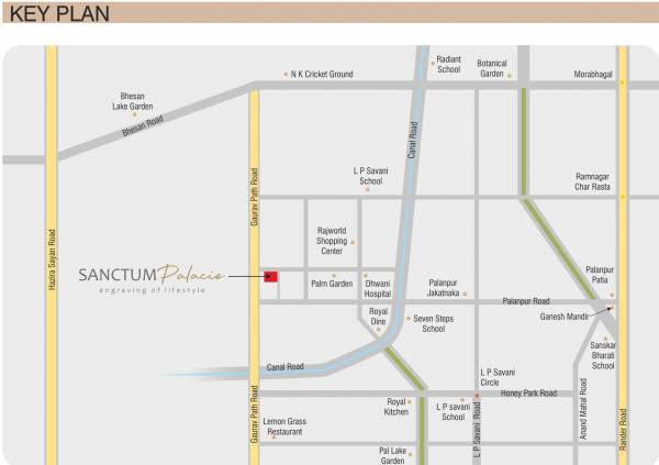 Location Plan sanctum-palacio Location Plan