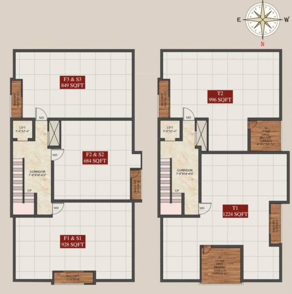  astrophylite Astrophylite Typical Floor Cluster Plan