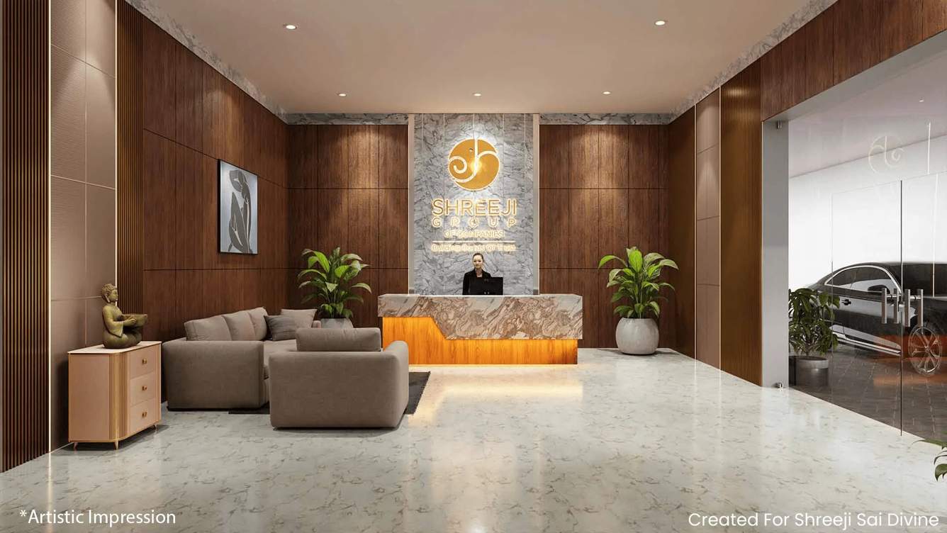  sai divine b and c Entrance Lobby
