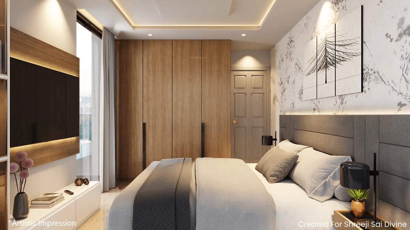  sai divine b and c Bedroom