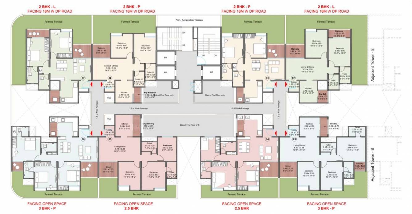 uptown avenue 7 Cluster Plan