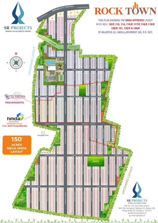  rock town phase 1 Layout Plan