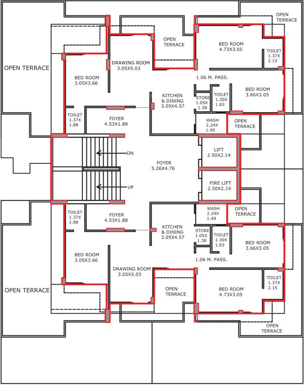  avinya 2 Avinya 2 Cluster Plan For 12th Floor
