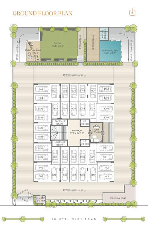  sky vista residency Sky Vista Residency Cluster Plan