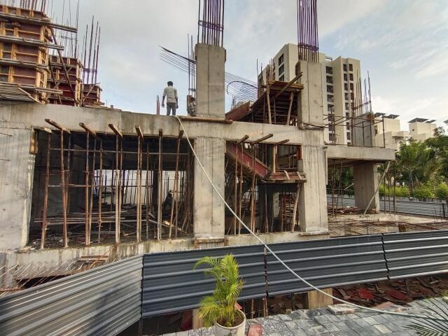 courtyard palladium Block A Construction Status Oct 24