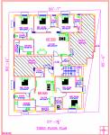 Sanjana Flats Cluster Plan For 3rd Floor sanjana-flats Sanjana Flats Cluster Plan For 3rd Floor