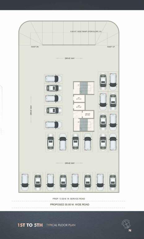  sapphire Sapphire Cluster Plan from 1st to 5th Floor
