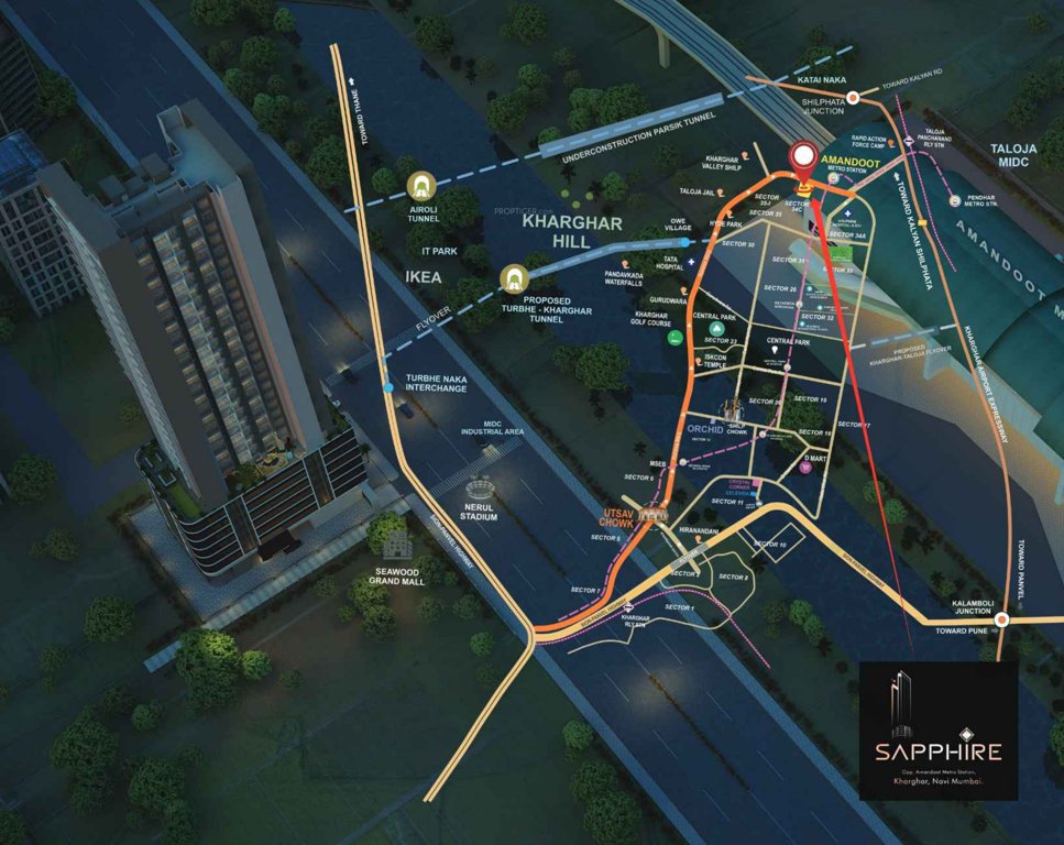  sapphire Location Plan