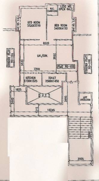  pal-palace Pal Palace Cluster Plan For 1st Floor