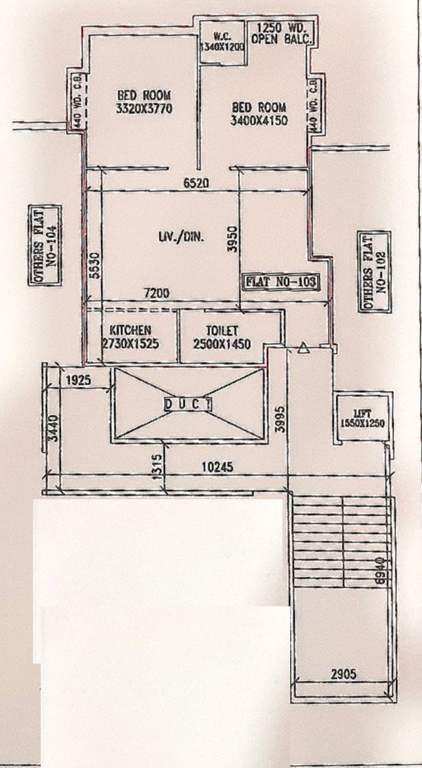  pal palace Pal Palace Cluster Plan For 1st Floor
