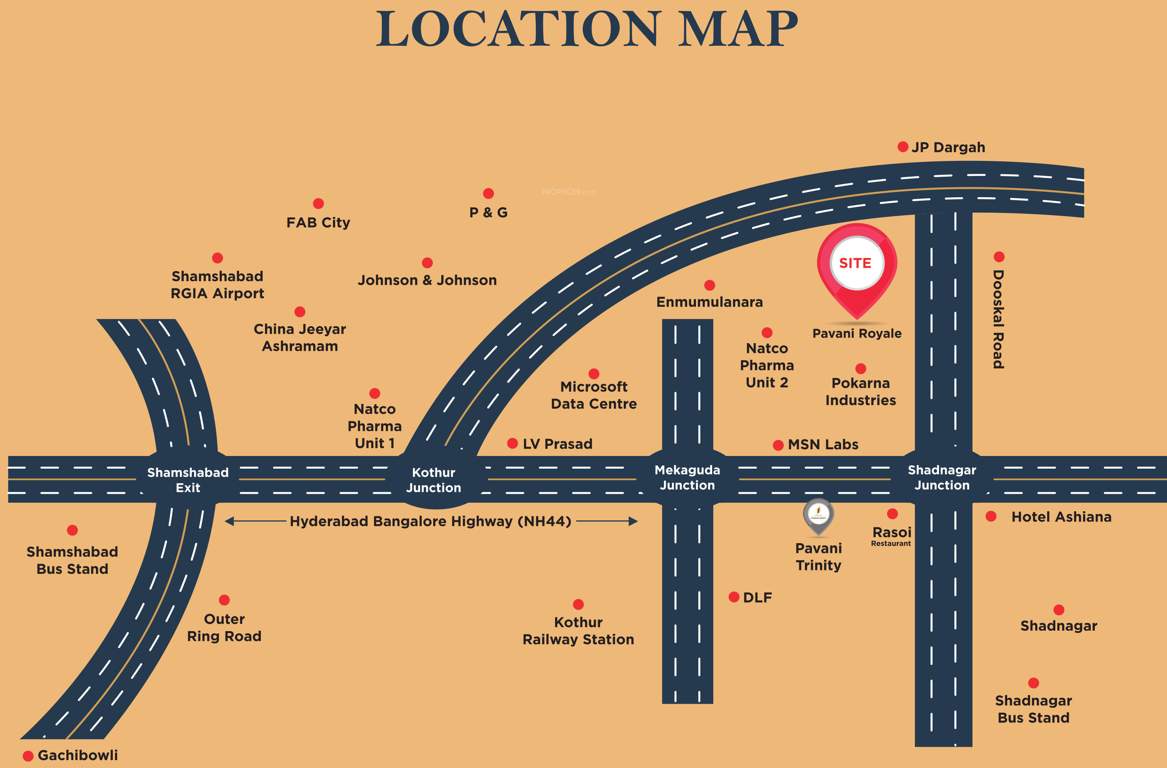  royale Location Plan