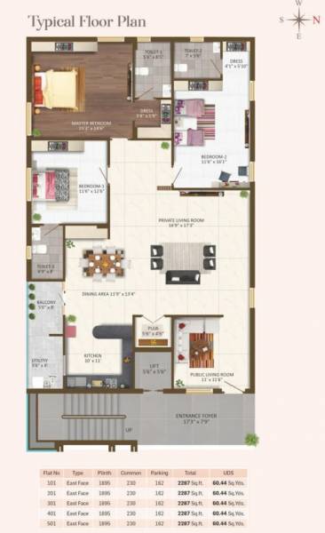  vigneswara-homes Vigneswara Homes Cluster Plan