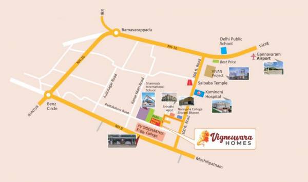  vigneswara-homes Location Plan
