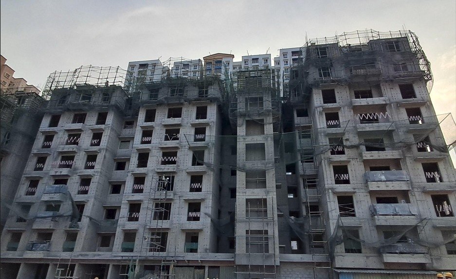  dioro and beryl at brigade el dorado Tower 1 Construction Status Apr 25