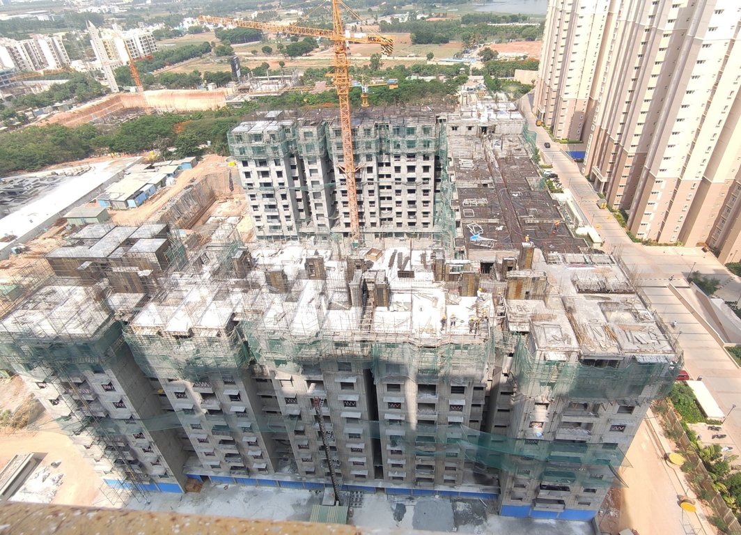  dioro and beryl at brigade el dorado Tower 1 Construction Status Apr 25