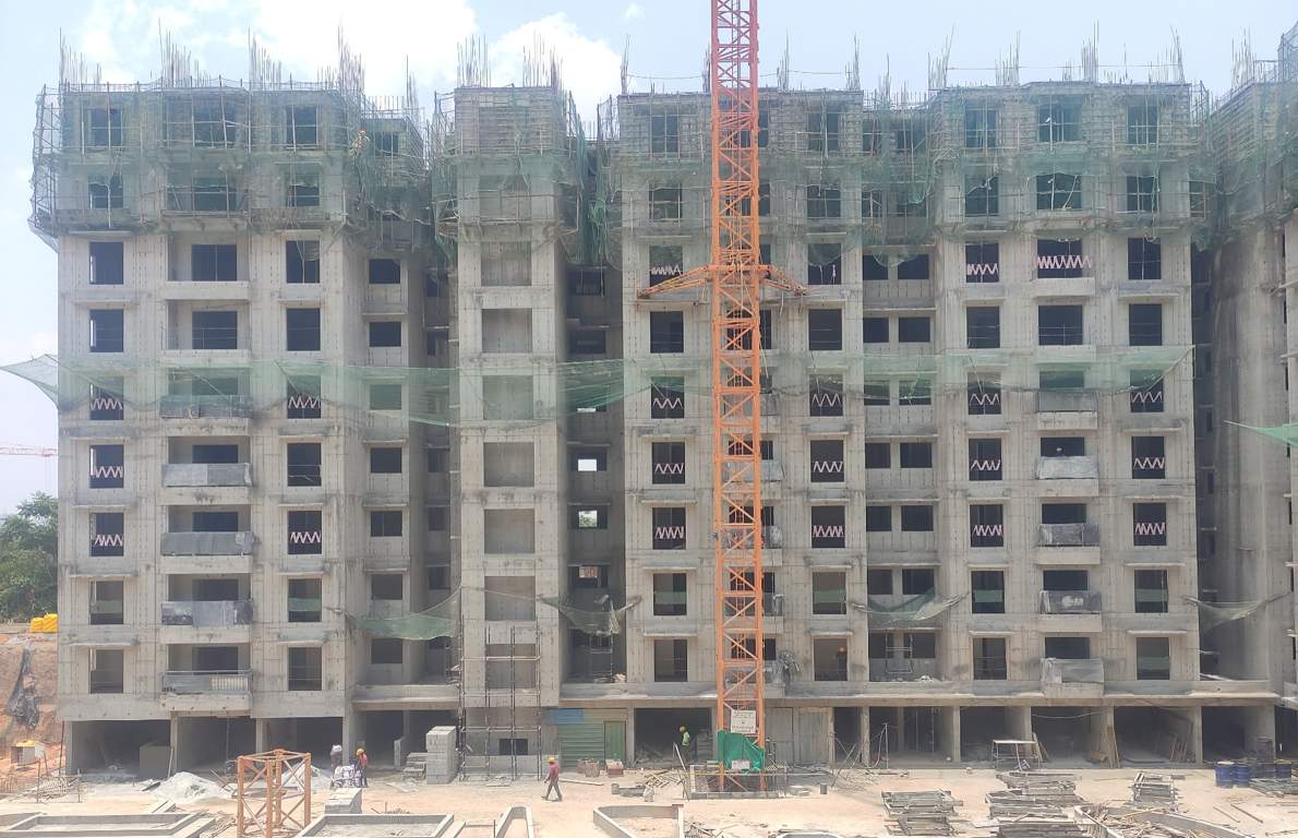  dioro and beryl at brigade el dorado Tower 1 Construction Status Apr 25