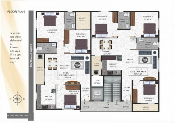  silverline Tower 4 Cluster Plan