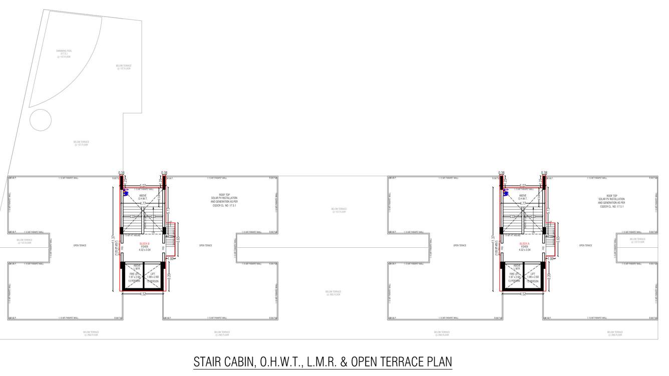  sun skyview A, B Terrace Cluster Plan