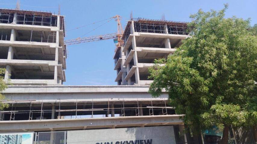  sun skyview A Construction Status March 25