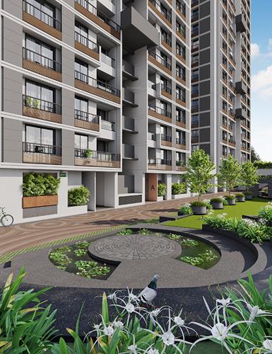  sun-skyview Landscape Garden and Tree Planting