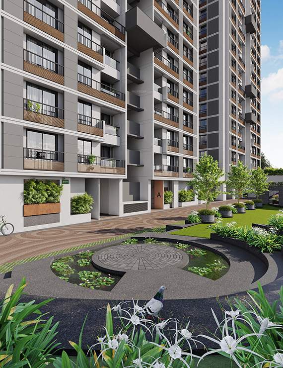  sun skyview Landscape Garden and Tree Planting