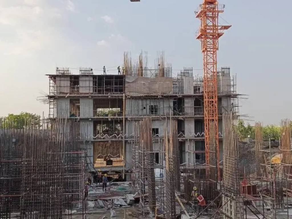  green woods Block A Construction Status March 25