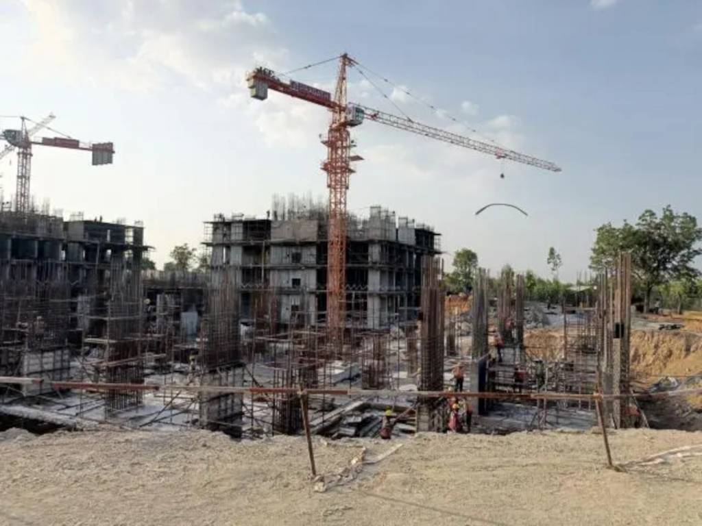  green woods Block A Construction Status March 25