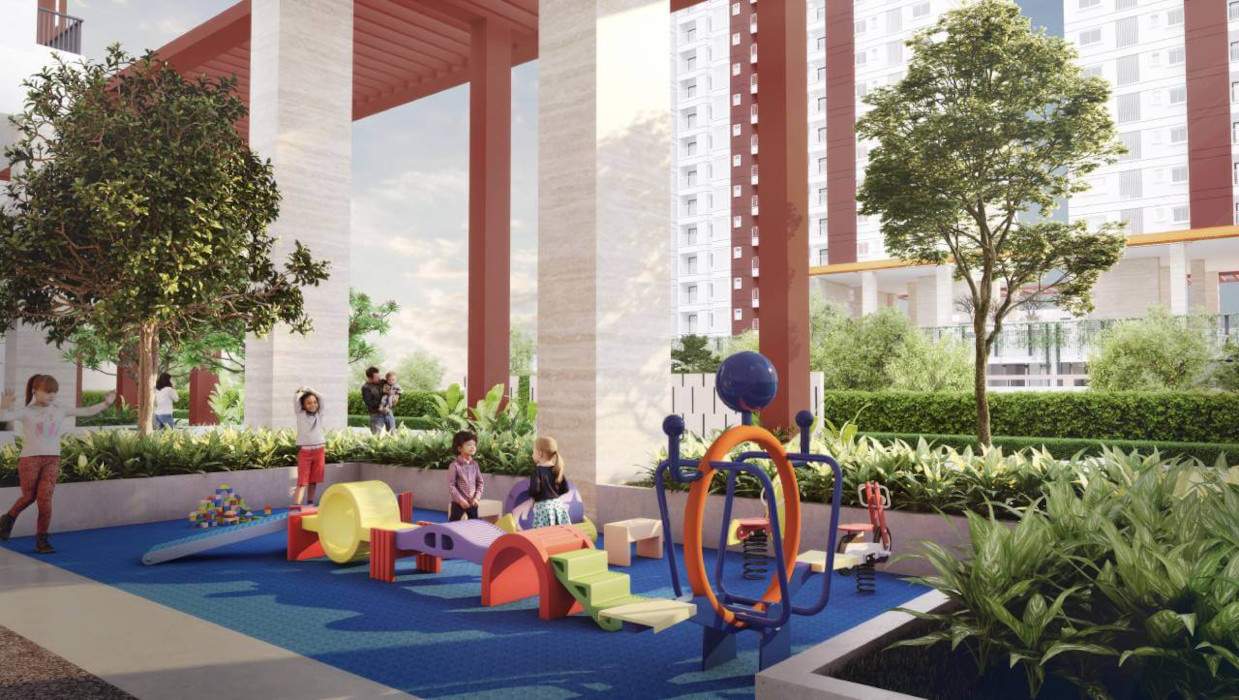 newtown ii Children's play area